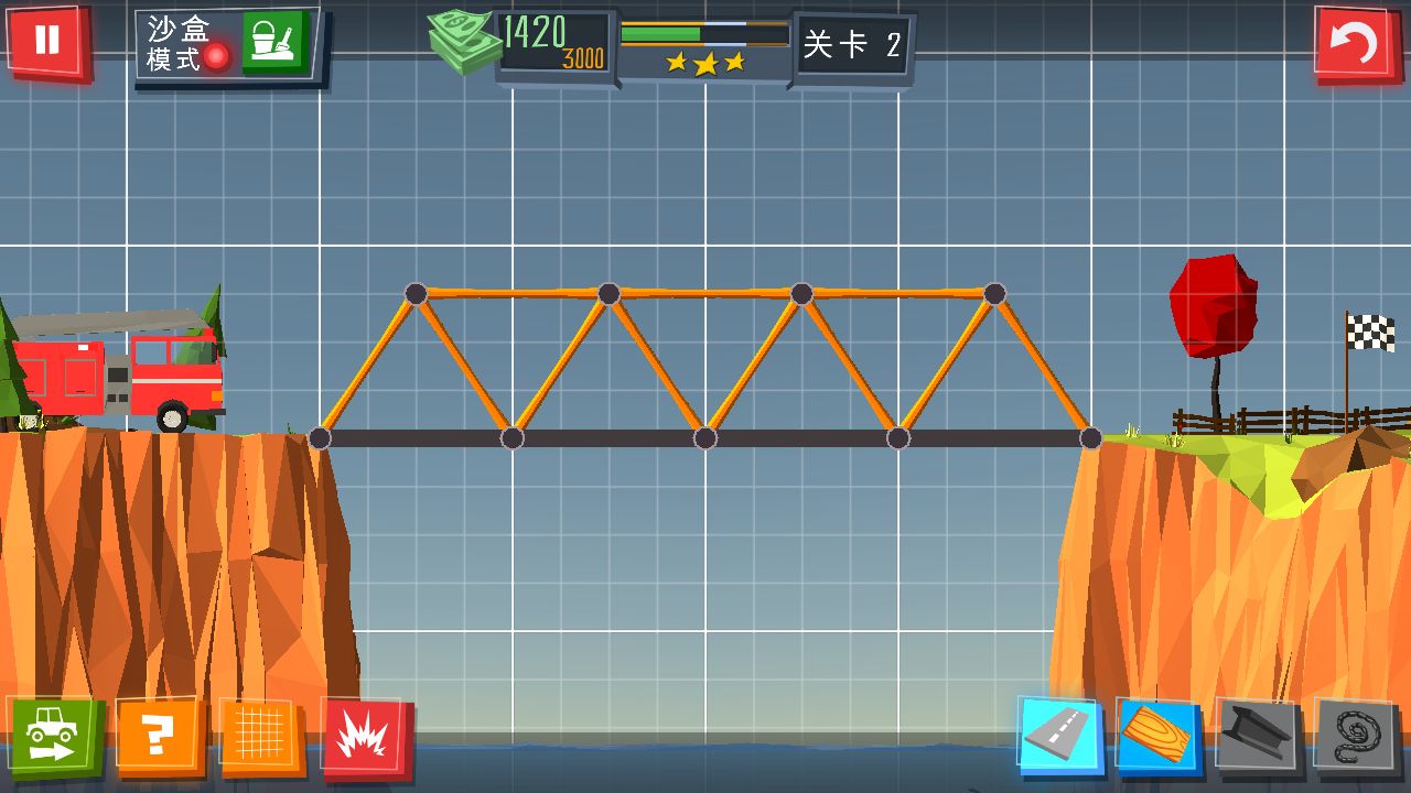 造桥模拟器_造大桥模拟器_手机版造桥模拟器
