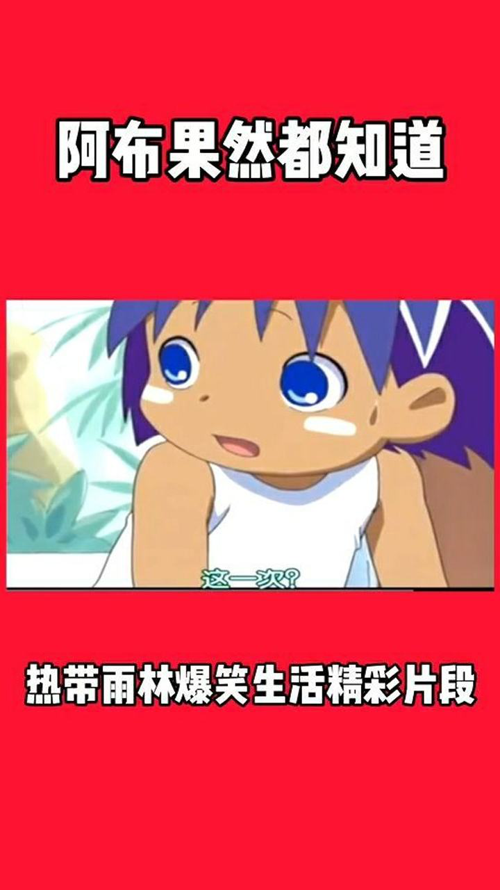 热带雨林的爆笑生活阿布的隐喻_热带雨林的爆笑生活阿布_阿布热带雨林爆笑生活